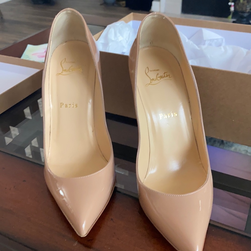 Christian Louboutin heels.